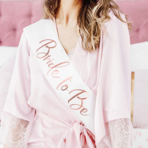Sash "Bride to be" Vit