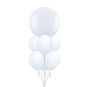 Bukett 709 - 6st 30cm, 1 stor folie/60cm latex