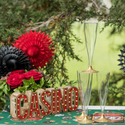 Champagneglas Guldfot 14cl