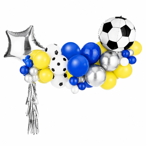 Organisk ballonggirlang Sverige/Fotboll