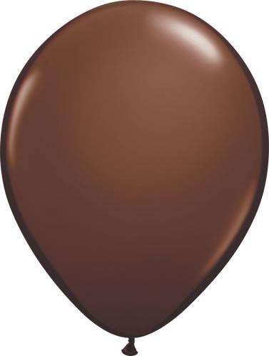 12 cm chokladbrun ballong 100 pack