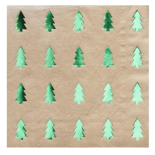 Servett Christmas Tree