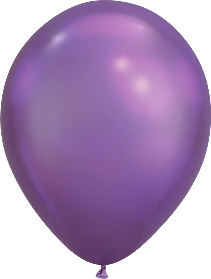 7" (18 cm) Chrome Purple