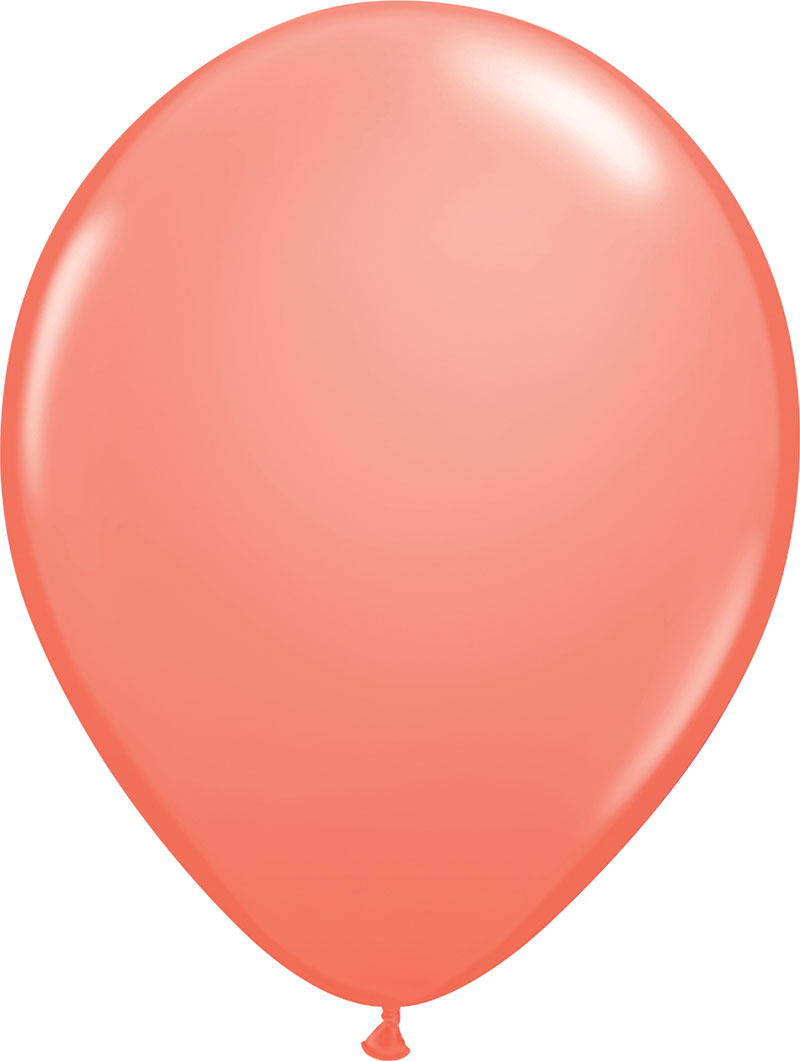 12 cm koral ballong 100 pack