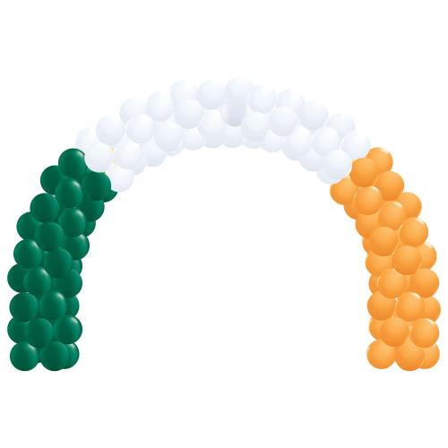 Ballongbåge 11m St Patrick's Day - INOMHUS