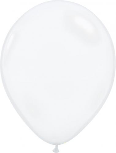 12 cm genomskinlig ballong