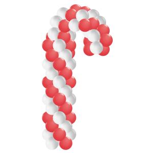 Ballongpelare Polkagris