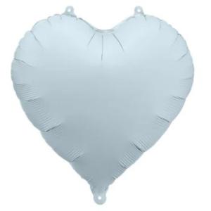 45cm Hjärta Pastell Blå - S