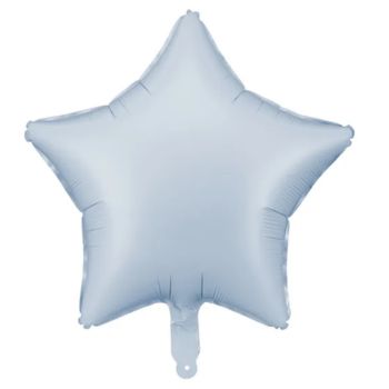 48cm Stjärn Pastell Blå - S