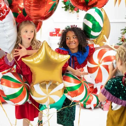 14" (35 cm) Godissnurra vit och guld