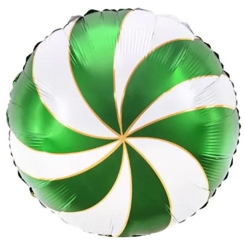 35cm Godissnurra Vit/Grön/Guld - S