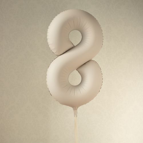 86cm Ljus Beige Siffra 8