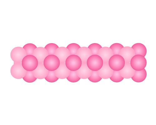 Ballonggirlang 5 meter