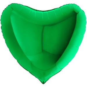 80cm Hjärta Grön - XXXL