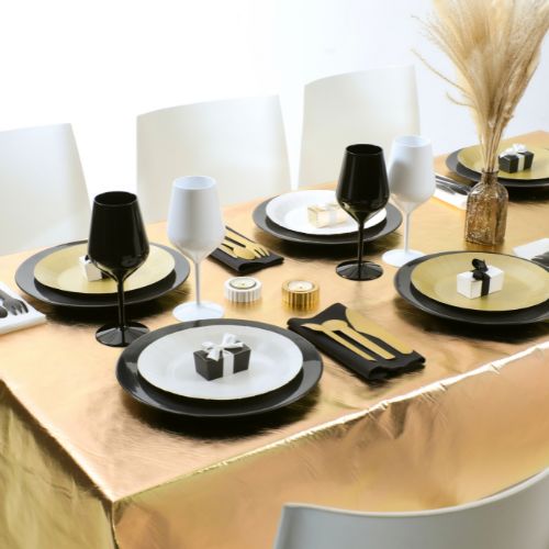 Bordsduk Guld Folie 1,2x5m