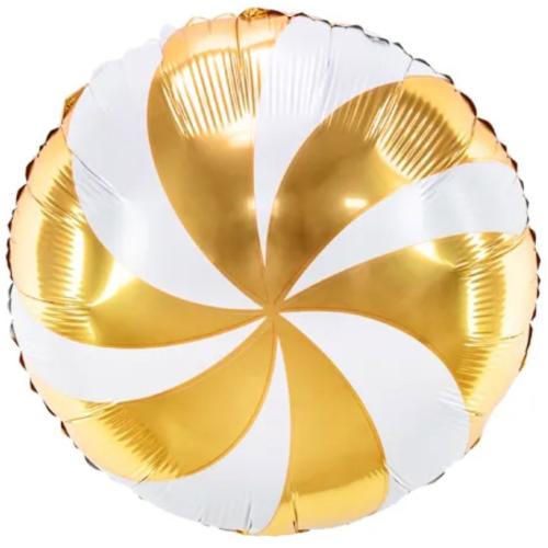 35cm Godissnurra Vit/Guld