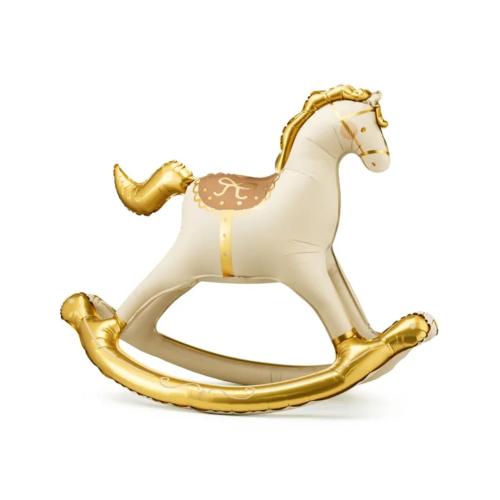 106cm Gunghäst Guld