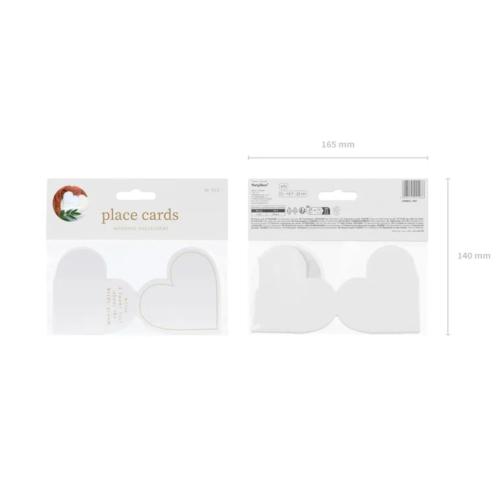 Placeringskort Hjärtform