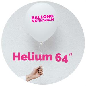 Heliumfyllning till folieballonger till 64" siffror