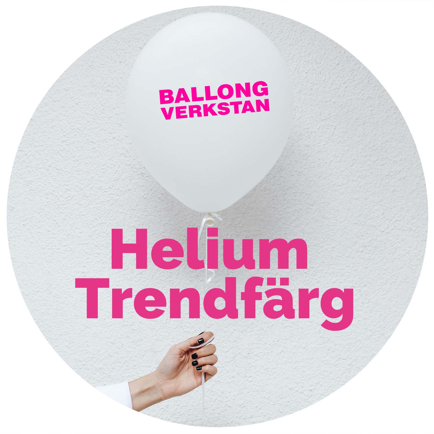 Heliumfyllning till latex - Trendfärg Mix