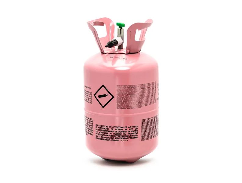 Engångshelium Upp till 15st 30cm latexballonger