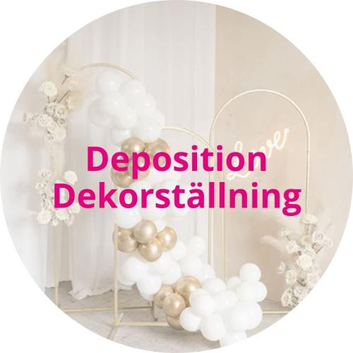 Deposition Dekorställningar
