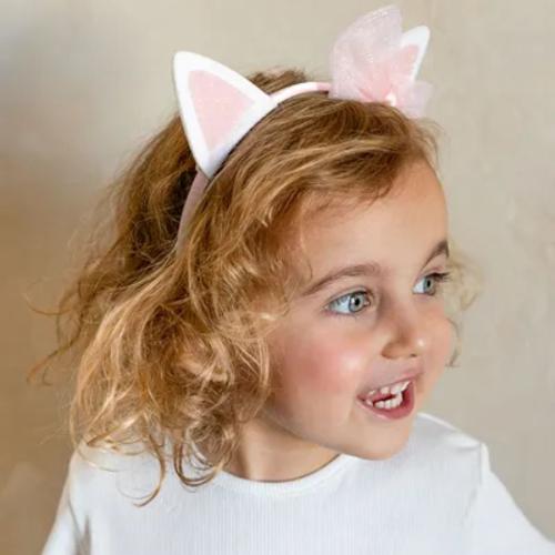 Diadem Rosa Katt
