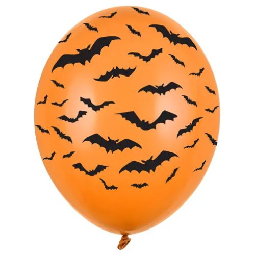 30cm Fladdermöss Orange 6-pack