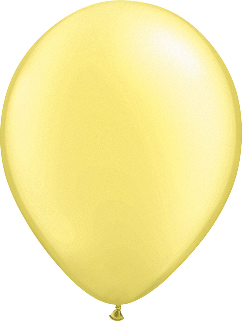 11" (28 cm) Pearl Lemon Chiffon