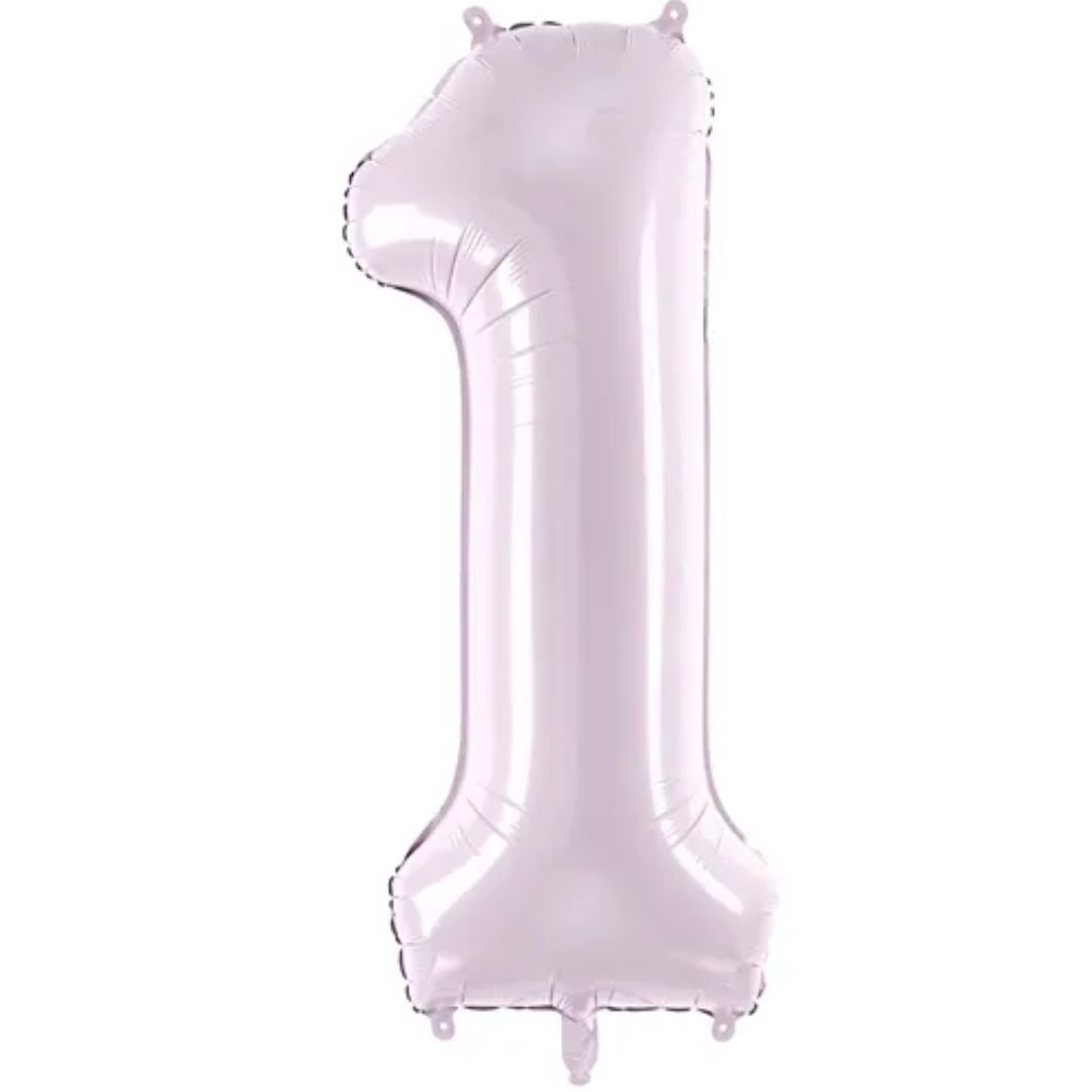 72cm Ljuslila Siffra 1 - L