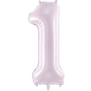 72cm Ljuslila Siffra 1 - L