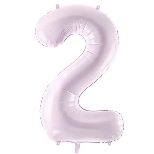 72cm Ljuslila Siffra 2 - L