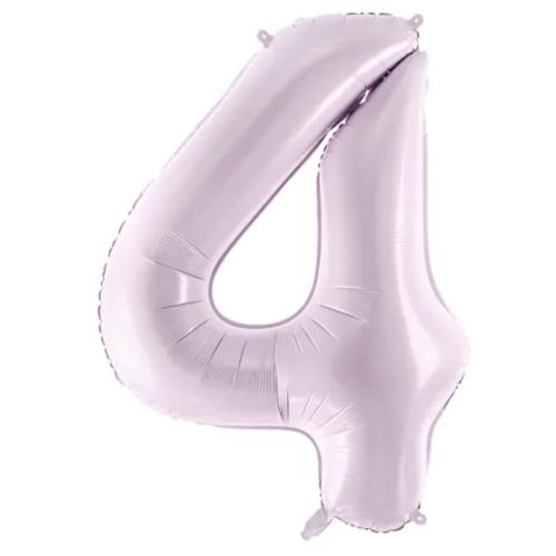 72cm Ljuslila Siffra 4 - L