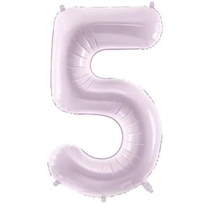 72cm Ljuslila Siffra 5 - L