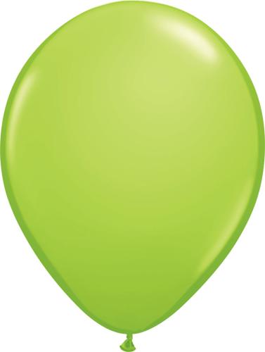 12 cm limegrön ballong 100 pack
