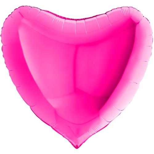 80cm Hjärta Magenta - XXXL