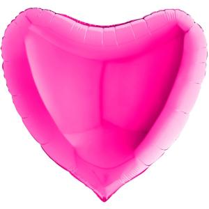 80cm Hjärta Magenta - XXXL