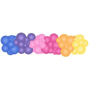 Organisk ballonggirlang Mello