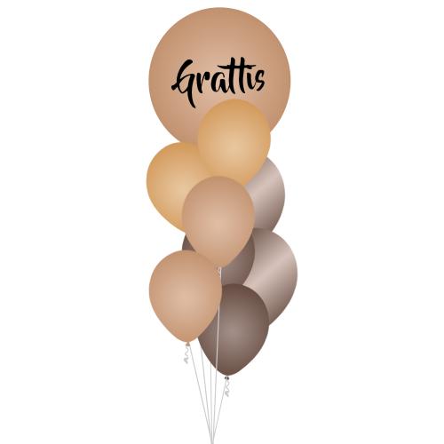 Bukett 903 - Grattis Brun