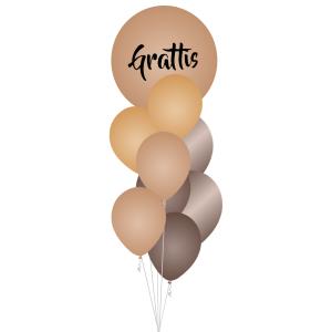 Grattis Brun - Bukett 903