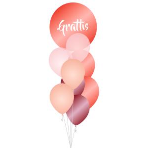 Grattis Röd - Bukett 903
