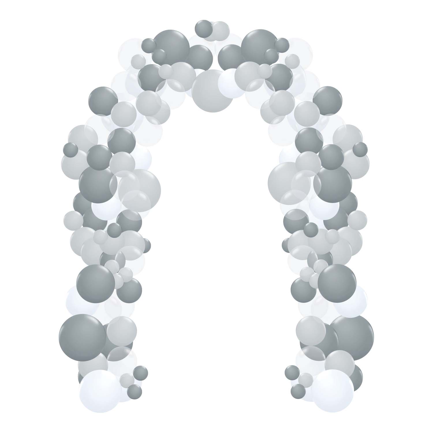 Organisk ballongbåge 6 meter