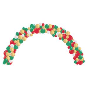 Organisk Ballongbåge Jul (8 m)