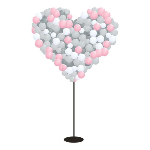 Organiskt hjärta på pinne