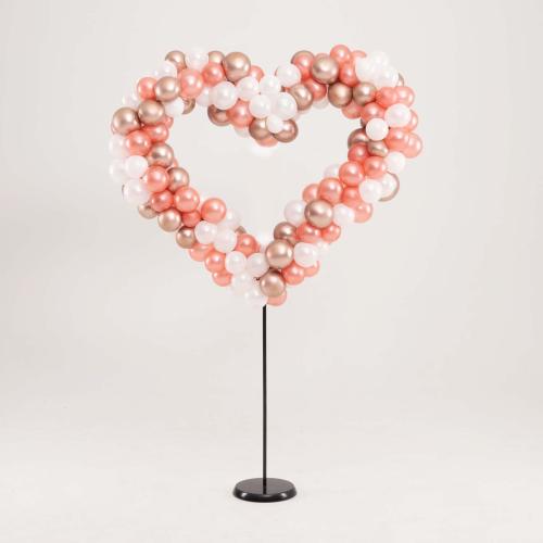 Genombrutet hjärta på pinne