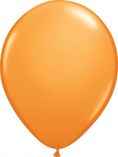 12 cm orange ballong 100 pack