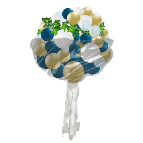 Organisk luftfylld bukett med murgröna