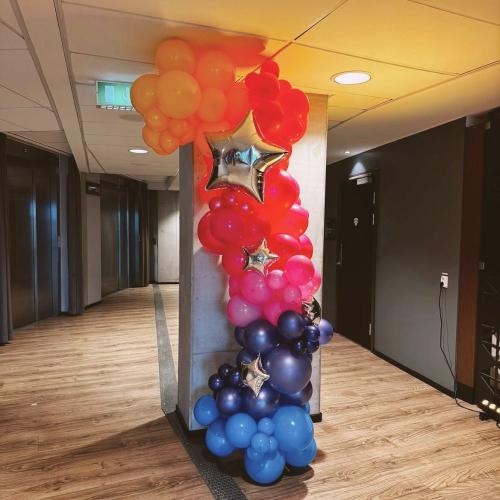 Organisk ballonggirlang 3 meter