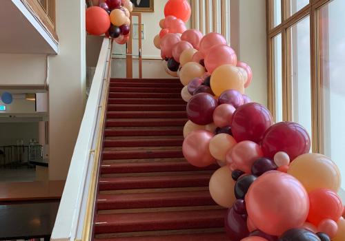 Organisk ballonggirlang 5 meter