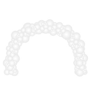 Organisk ballongbåge 8m